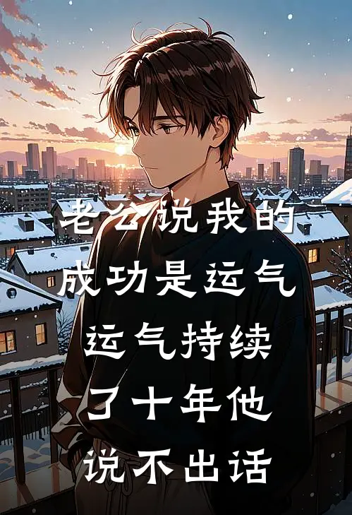 老公说我的成功是运气，运气持续了十年他说不出话