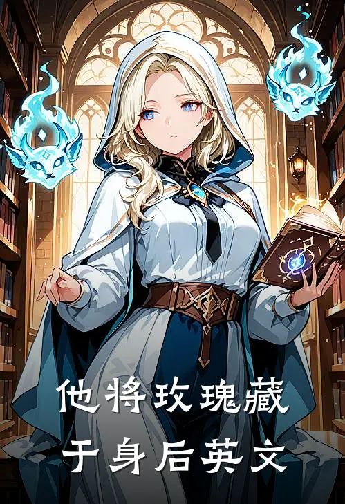 他将玫瑰藏于身后英文