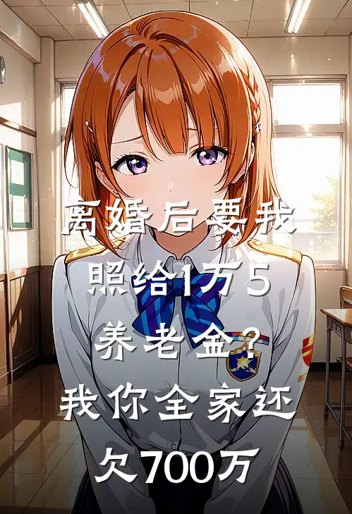 离婚后要我照给1万5养老金？我：你全家还欠700万