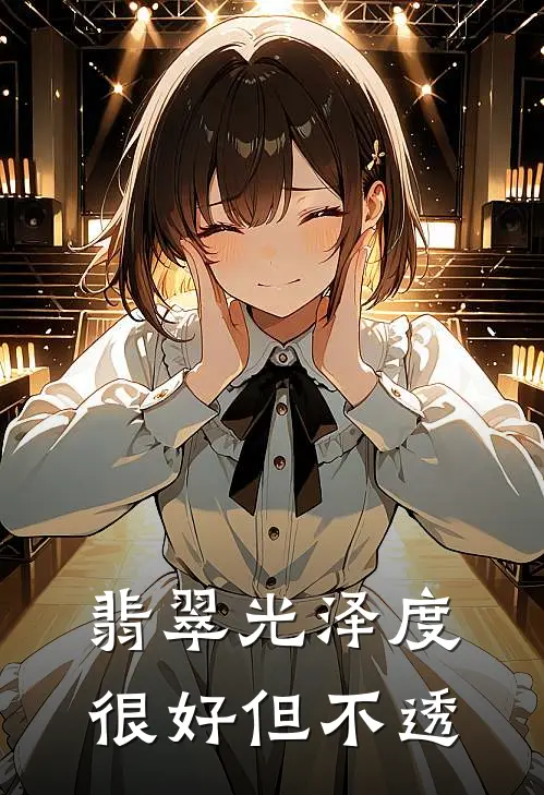 翡翠光泽度很好但不透