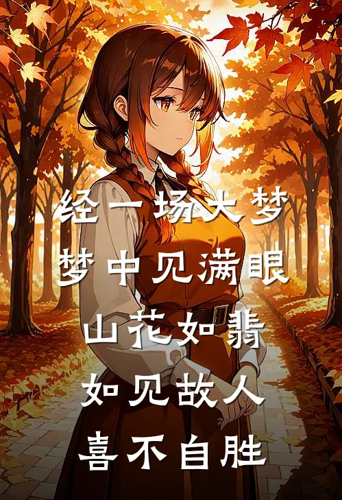 经一场大梦,梦中见满眼山花如翡,如见故人,喜不自胜